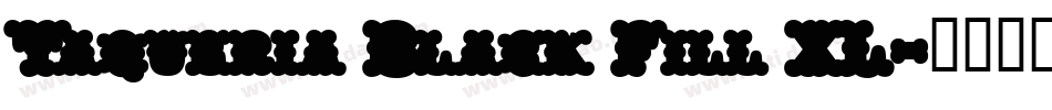 Taqueria Black Fill XL字体转换
